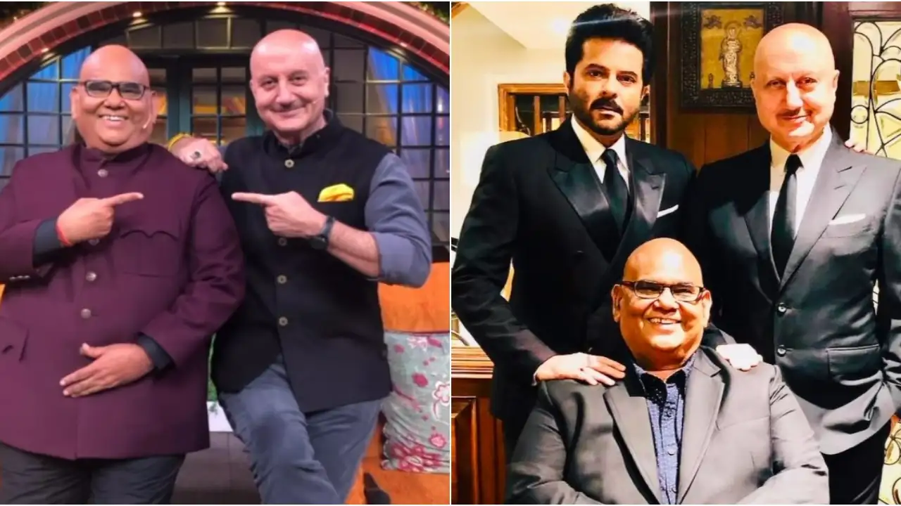 Anupam Kher drops a special video as he remembers Satish Kaushik on his birth anniversary; Fans get emotional