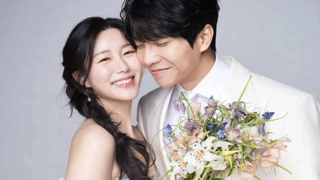 Lee Seung Gi & Lee Da In; Picture Courtesy: Insatgram @byhumanmade Lee Seung Gi & Lee Da In; Picture Courtesy: Insatgram @byhumanmade