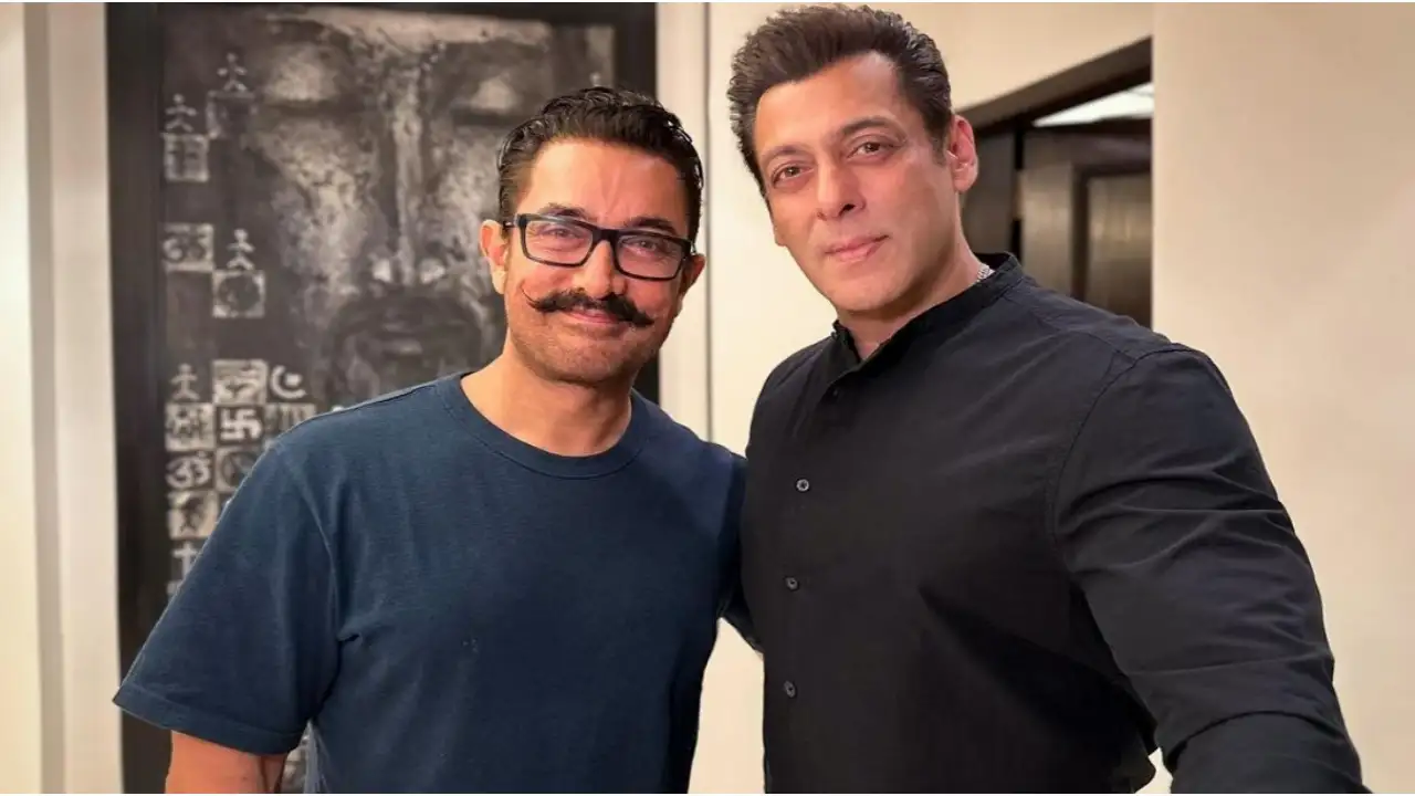 Picture courtesy: Instagram WATCH: Did Salman Khan give his lucky Firoza bracelet to Aamir Khan for a day? Fans believe so