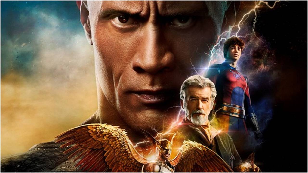 Black Adam movie poster