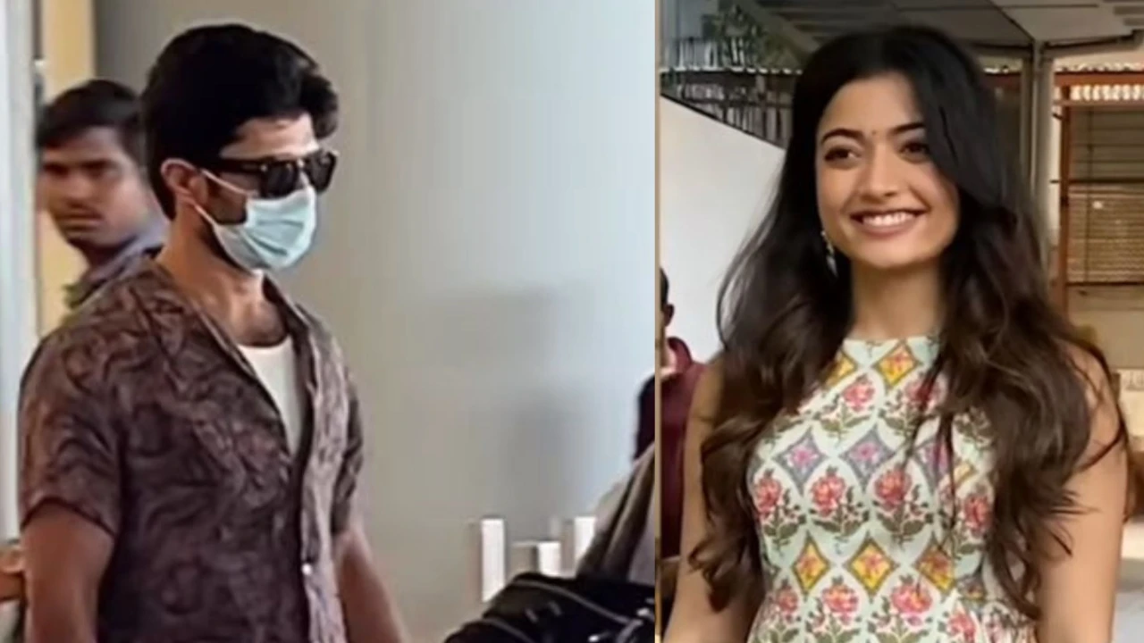 Vijay Deverakonda and Rashmika Mandanna spotted; Check out videos
