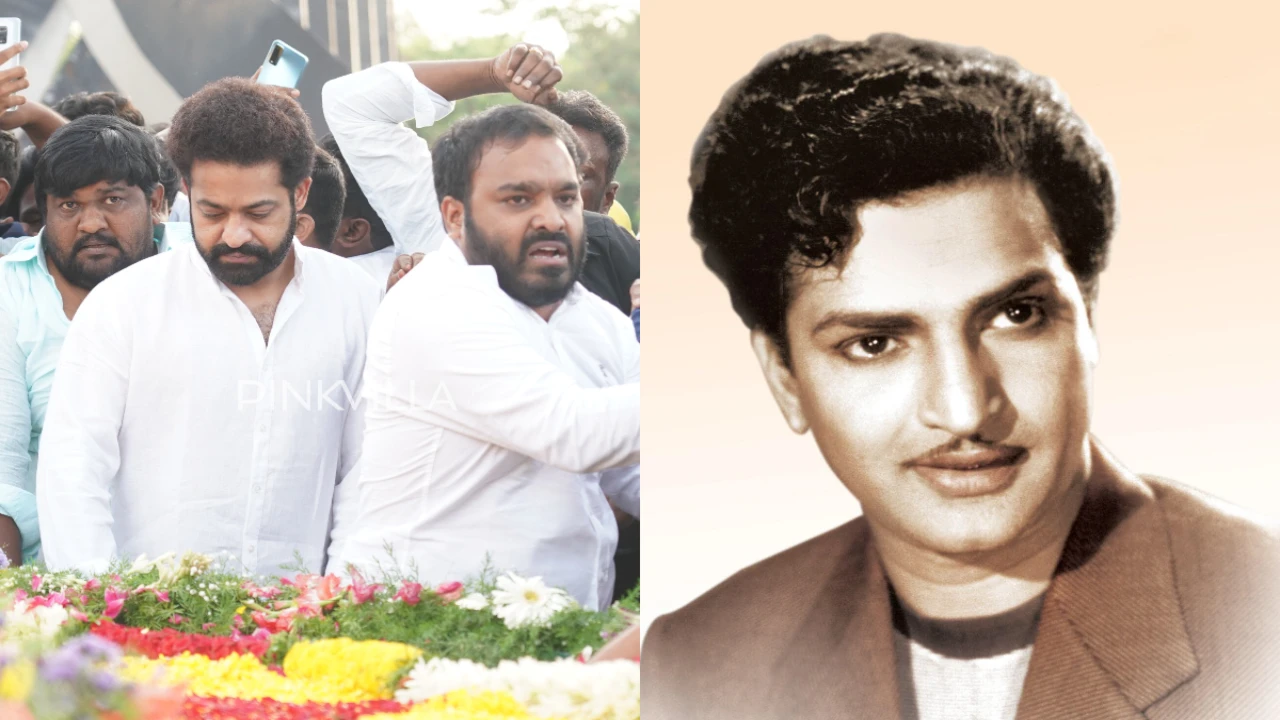 Nandamuri Taraka Rama Rao's Centenary: Jr NTR gets teary-eyed at NTR ghat; Chiranjeevi remembers late actor (PC: Kamlesh Nand) Kamlesh Nand