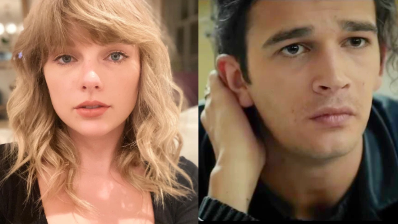 Taylor Swift and Matty Healy Taylor Swift and Matty Healy