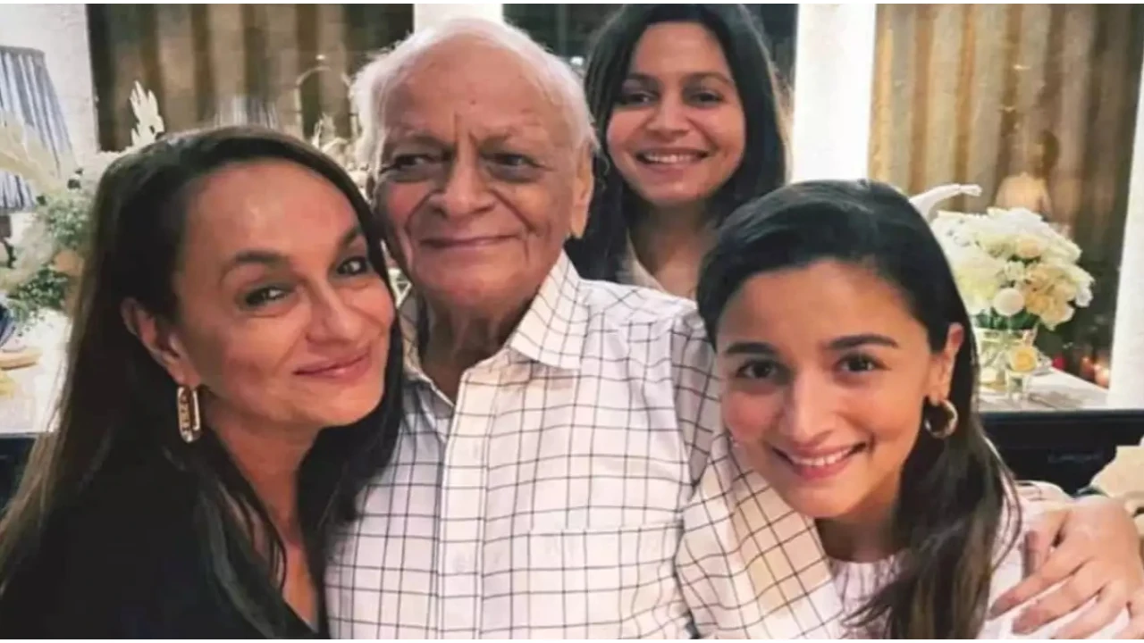 Alia Bhatt’s grandfather Narendra Razdan in critical condition; Actress cancels scheduled trip for award show