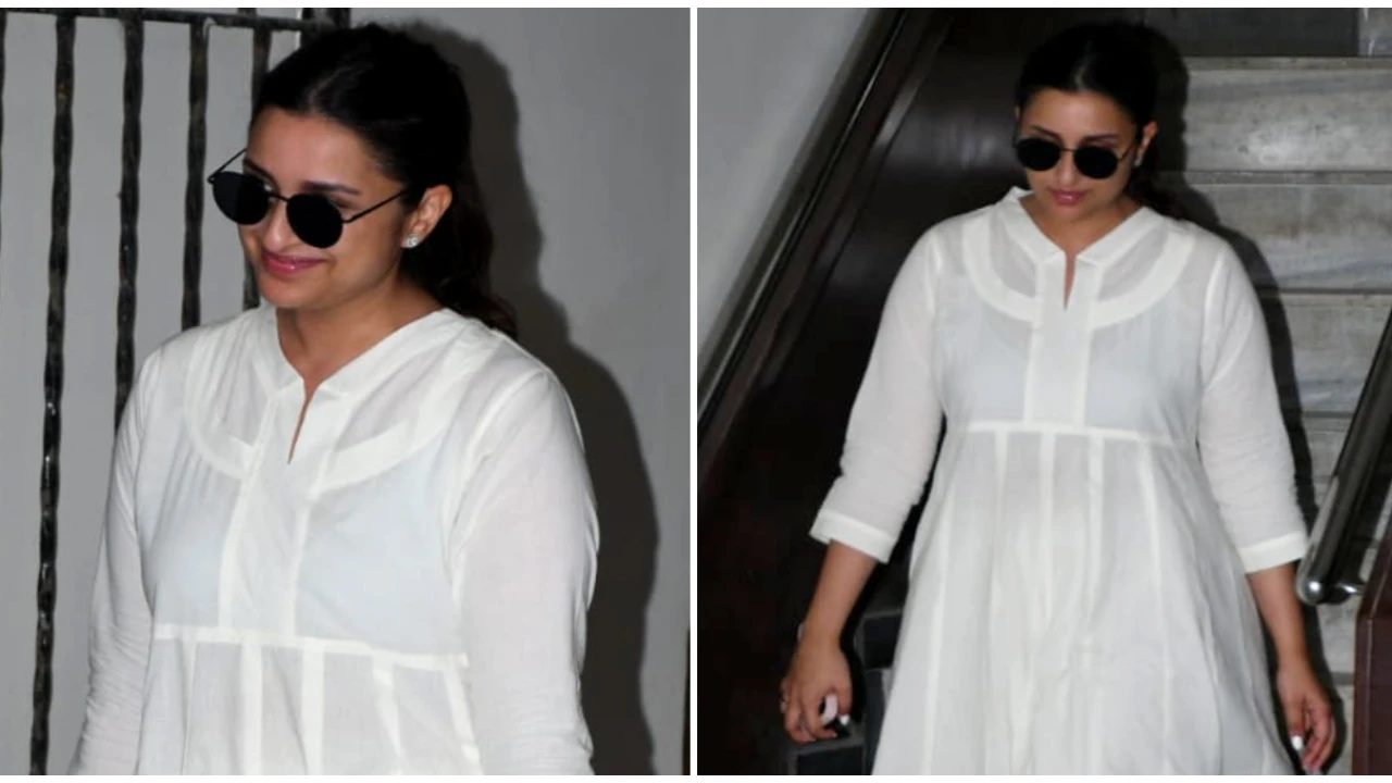 Parineeti Chopra, celebrity style, Bollywood, kurta sets, white Summer outfits, fashion