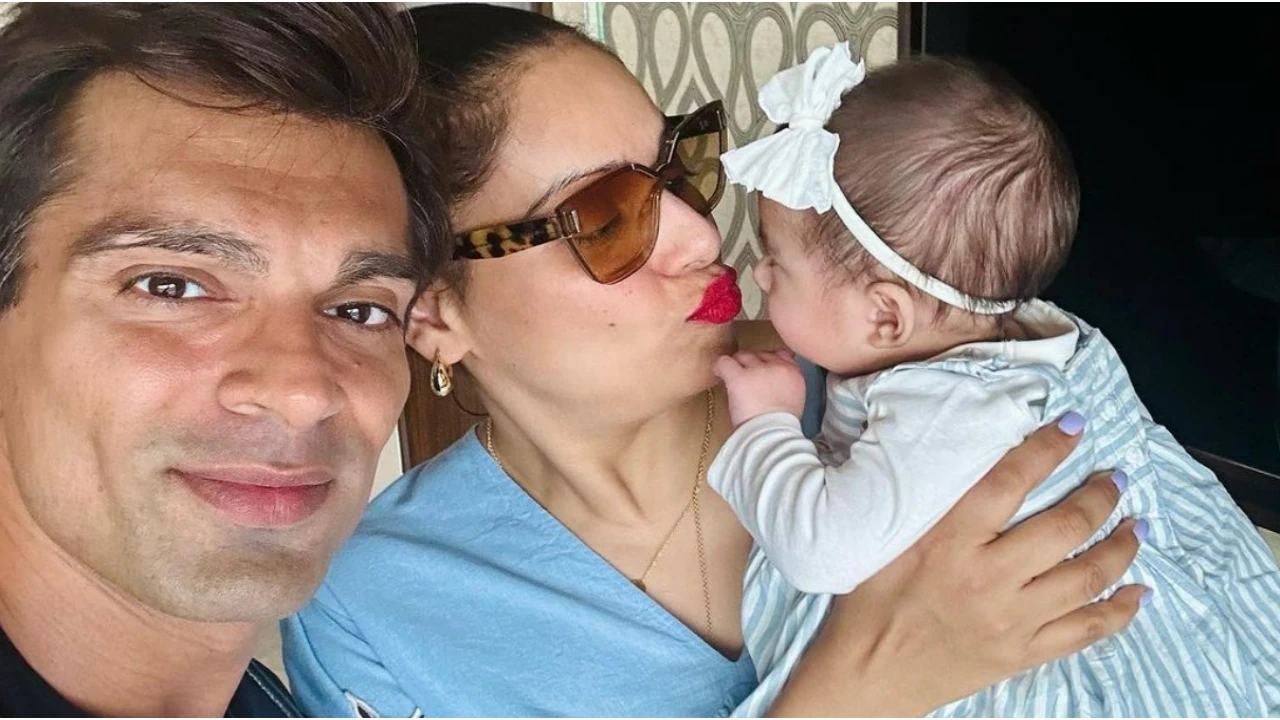 Bipasha Basu drops a pic with her 'whole world' Karan Singh Grover and daughter Devi; Fans shower love