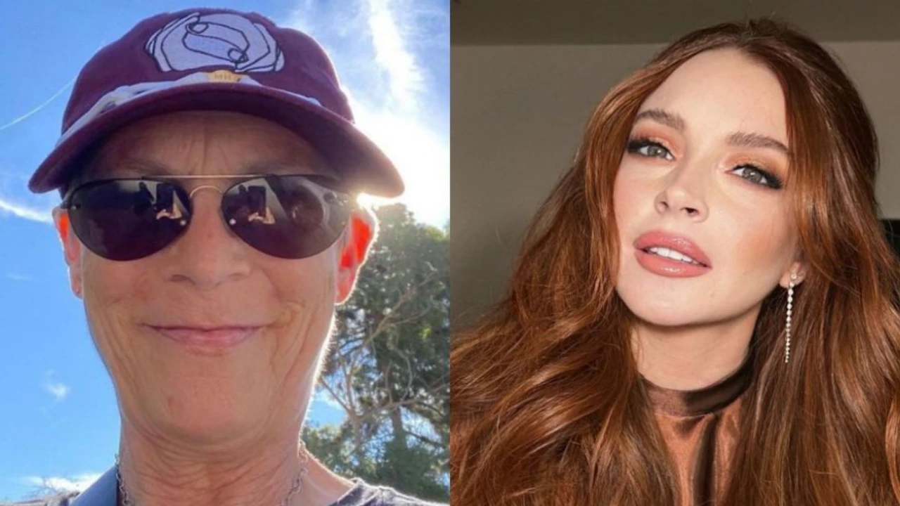 Lindsay Lohan and Jamie Curtis Lee (Instagram account)