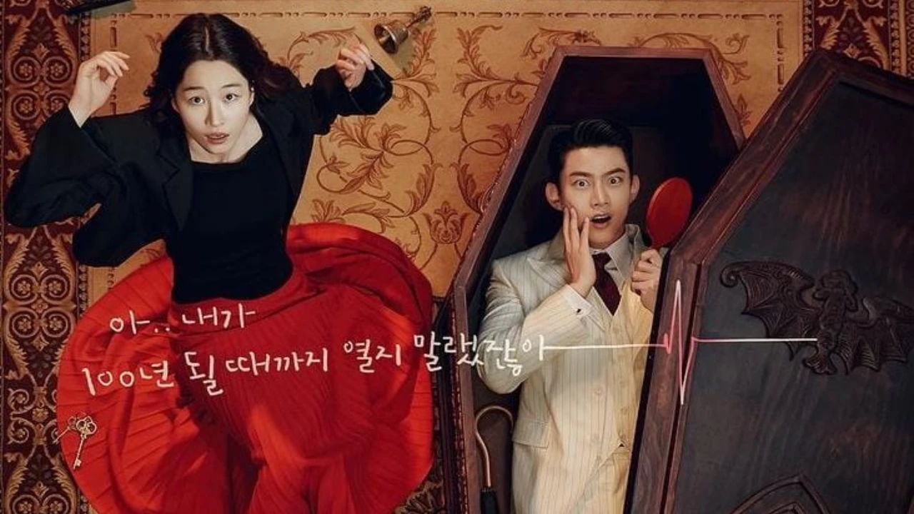 2PM's Taecyeon and Won Ji An's hilarious encounter unveiled in the captivating main poster for Heartbeat