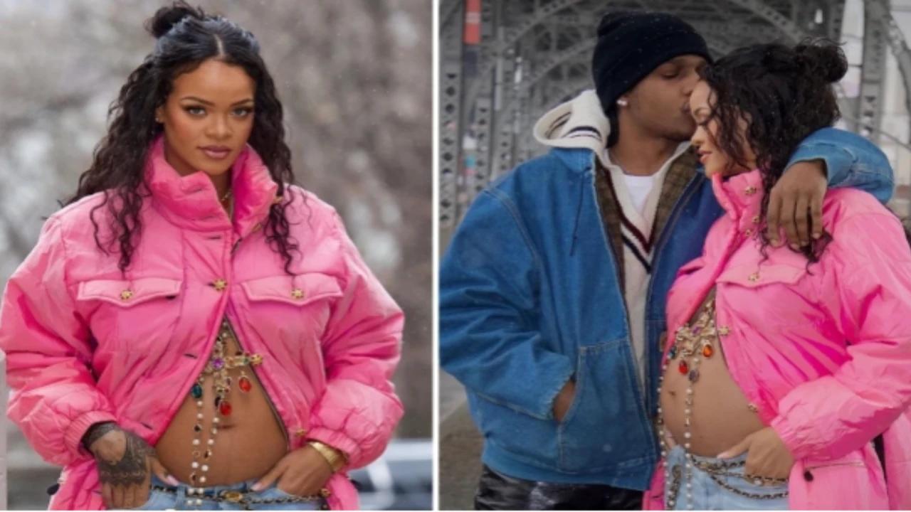 Rihanna and ASAP Rocky 