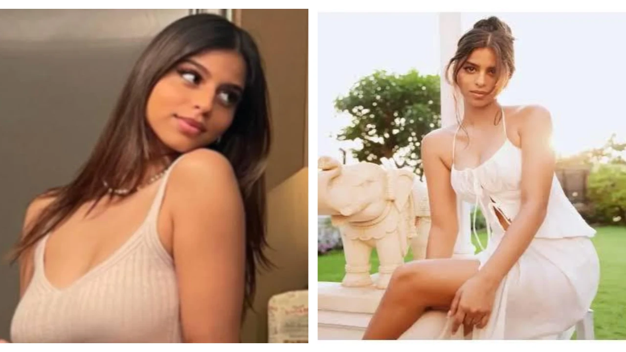5 times birthday girl Suhana Khan left us speechless with her glamorous neutral tone looks Suhana Khan wearing Neutral Outfits