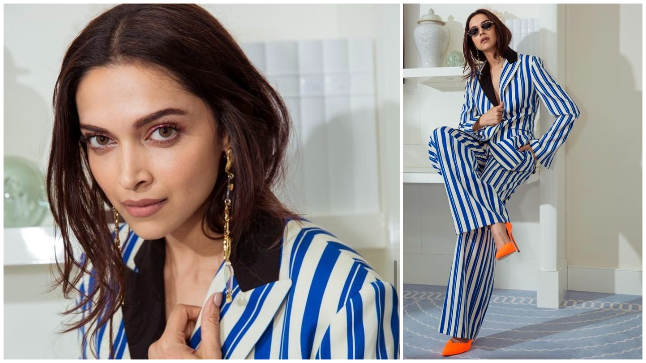 7 Times Deepika Padukone proved Stripes is a forever glam print deal 