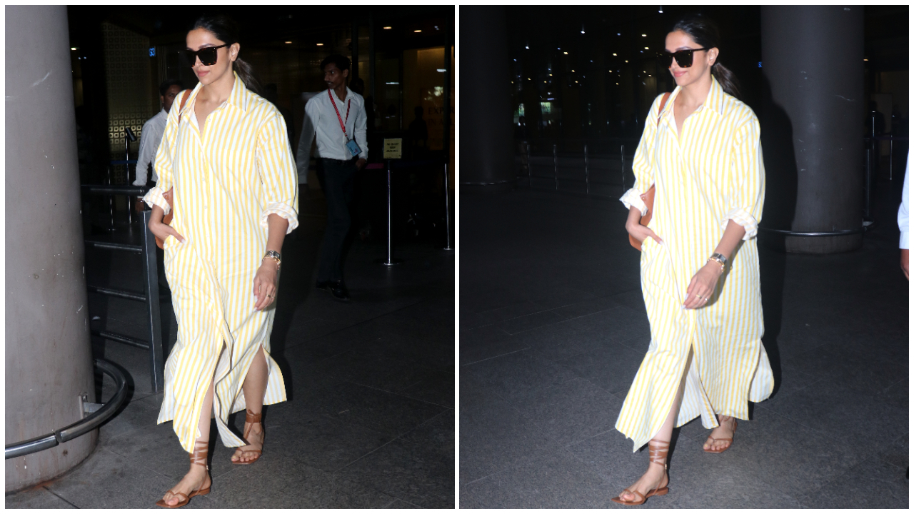 7 Times Deepika Padukone proved Stripes is a forever glam print deal 