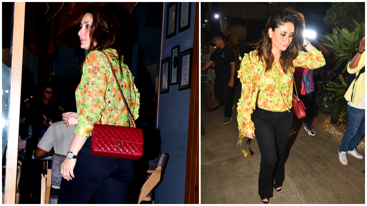 Kareena Kapoor steps out in an expensive Dries Van Noten shirt that will  burn a hole in your wallet | PINKVILLA