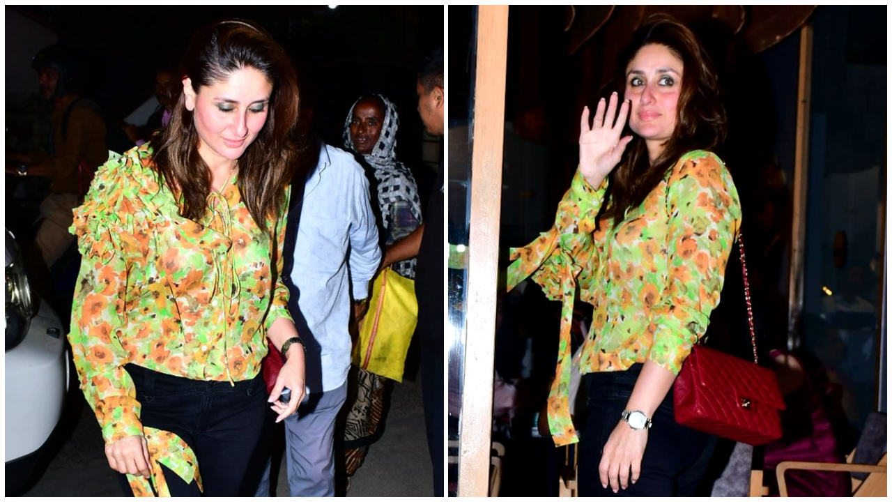 Kareena Kapoor steps out in an expensive Dries Van Noten shirt that will  burn a hole in your wallet | PINKVILLA