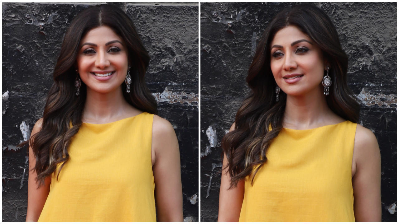 Shilpa Shetty's Nicobar 6K dress plays dual role and we love how Summer  chic it looks | PINKVILLA