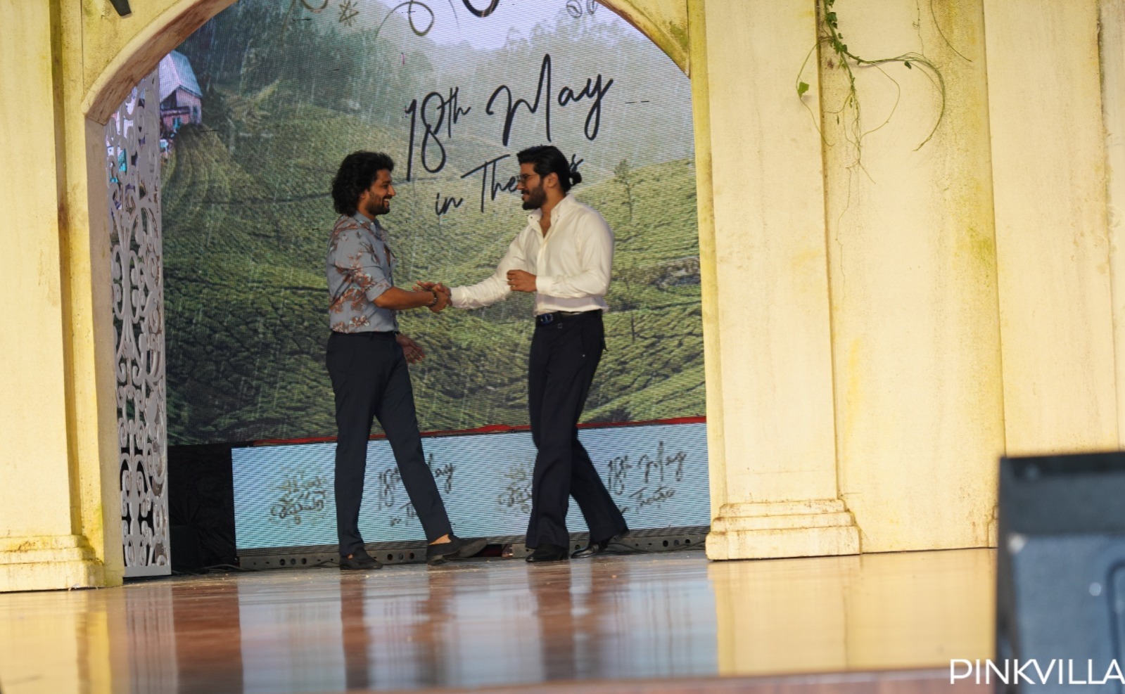 Dulquer Salmaan và Nani tham dự sự kiện ra mắt bộ phim Swapna Cinema của Anni Manchi Sakunamule