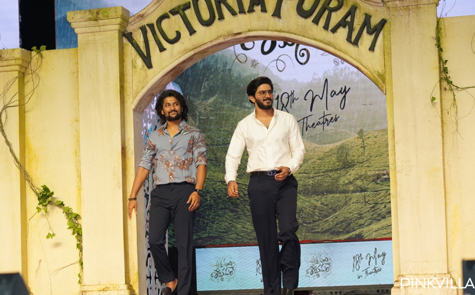 Dulquer Salmaan và Nani tham dự sự kiện ra mắt bộ phim Swapna Cinema của Anni Manchi Sakunamule