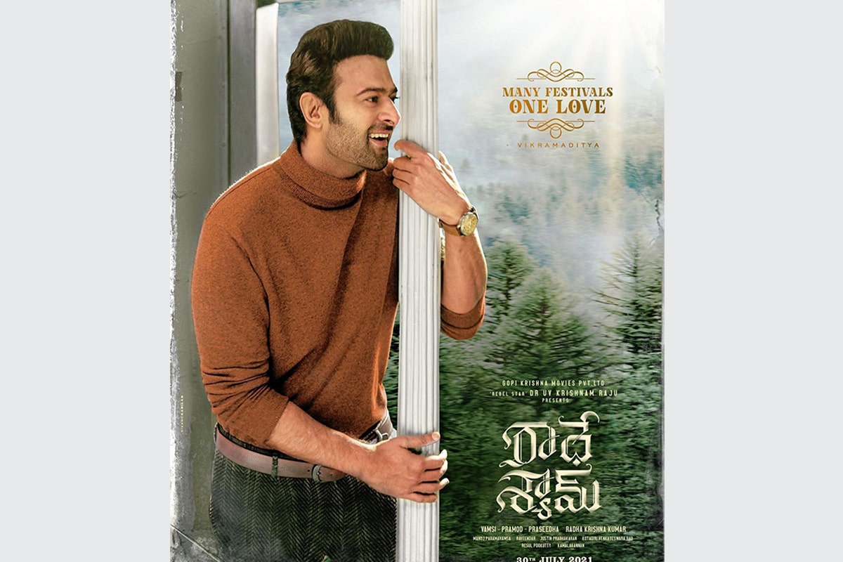 Áp phích Prabhas Radhe Shyam