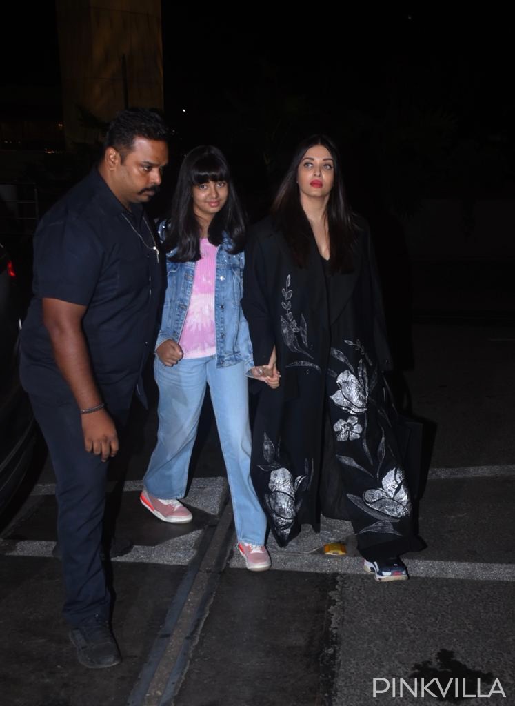 Aishwarya Rai Bachchan walks hand-in-hand with daughter Aaradhya