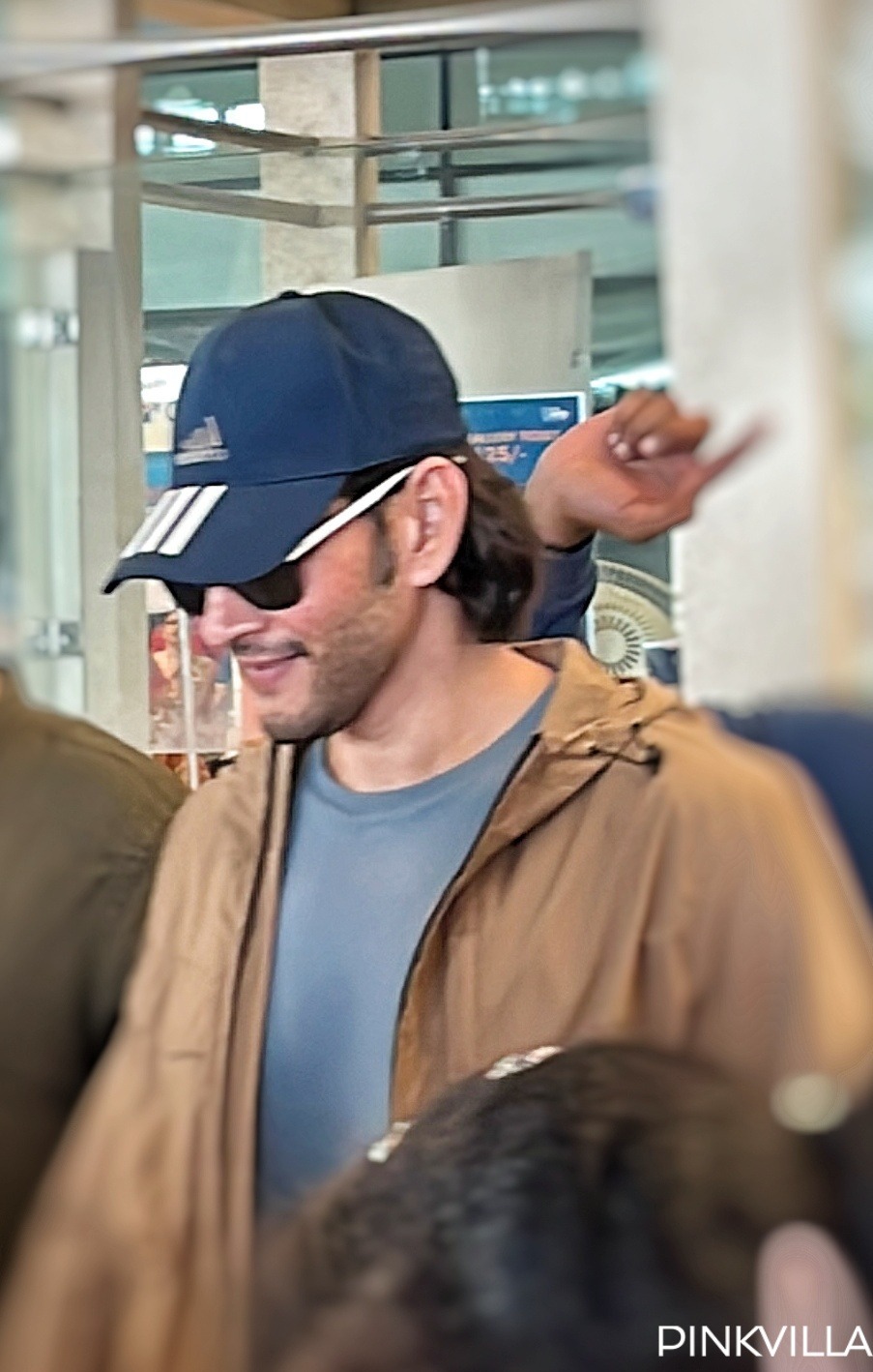 Mahesh Babu clicked at Hyderabad airport as he returns from Spain vacation