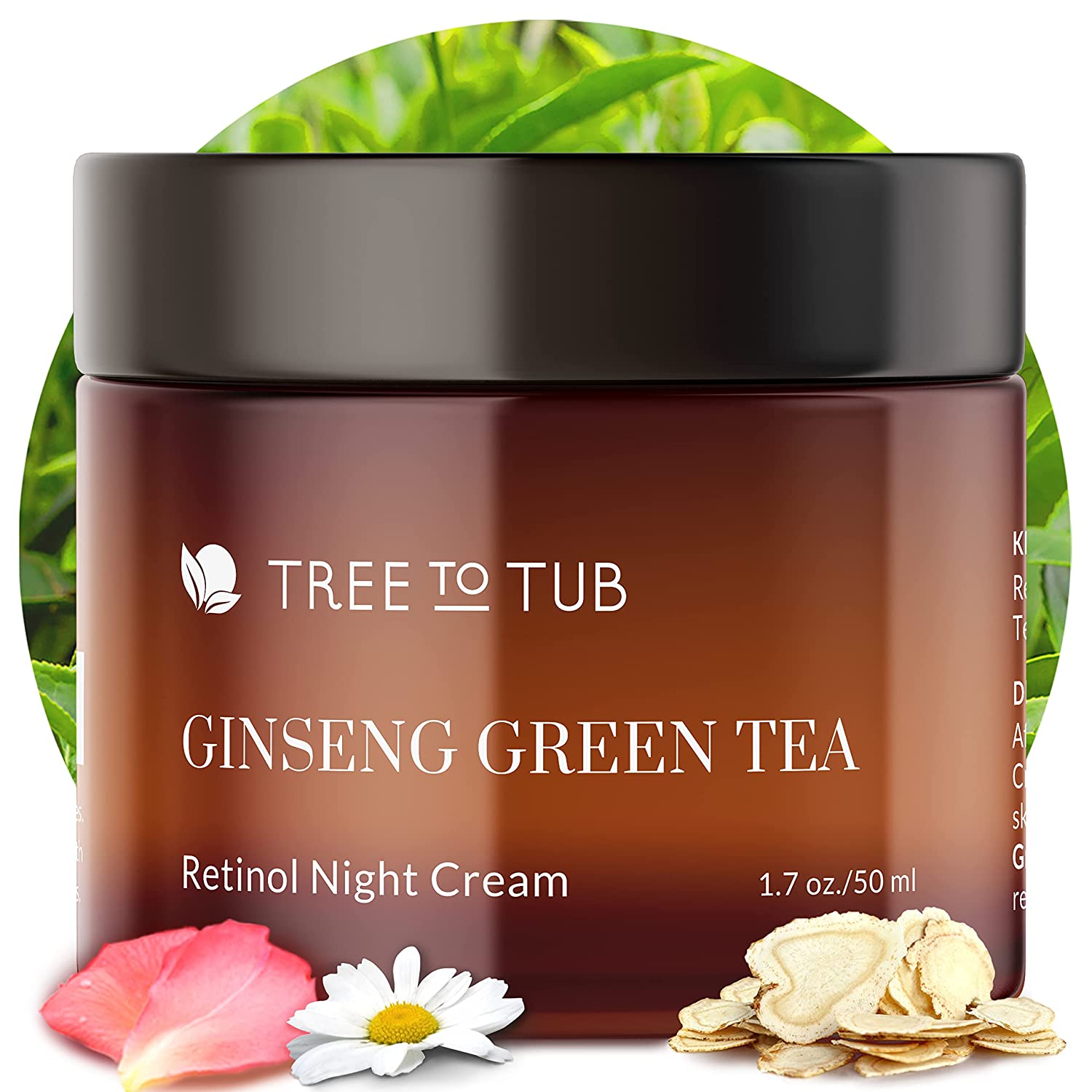 Tree to Tub Ginseng Green Tea Retinol Night Cream