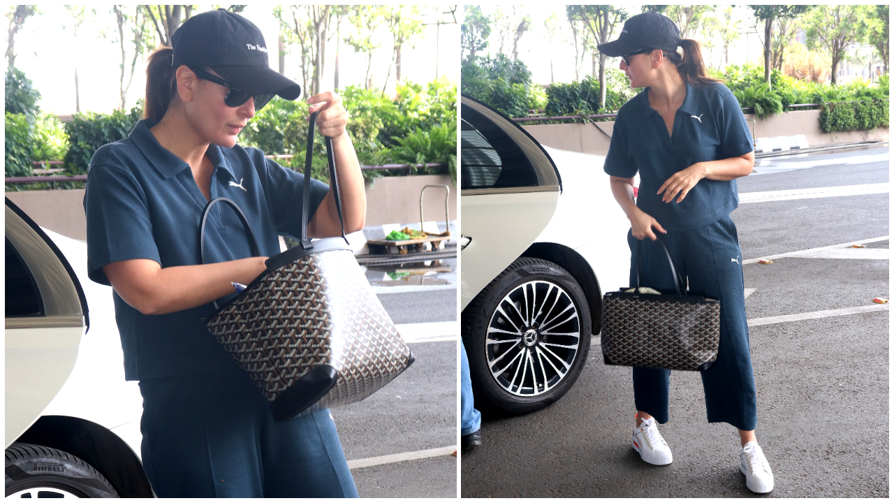 Janhvi Kapoor and Kareena Kapoor rock Goyard's Saint Louis tote bag worth  Rs 1.50 Lakh