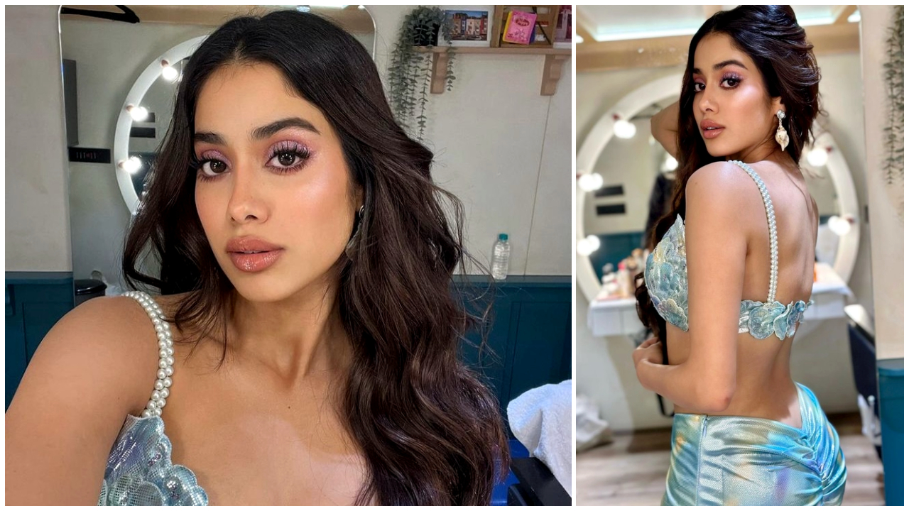  Janhvi Kapoor in custom Atelier by Antithesis outfit is the prettiest mermaid we know 