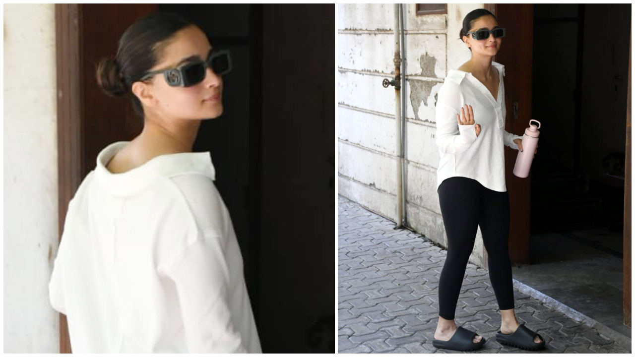 Alia Bhatt in Gucci's Rs 37K sunglasses defines glam in a frame like a  fashionista | PINKVILLA