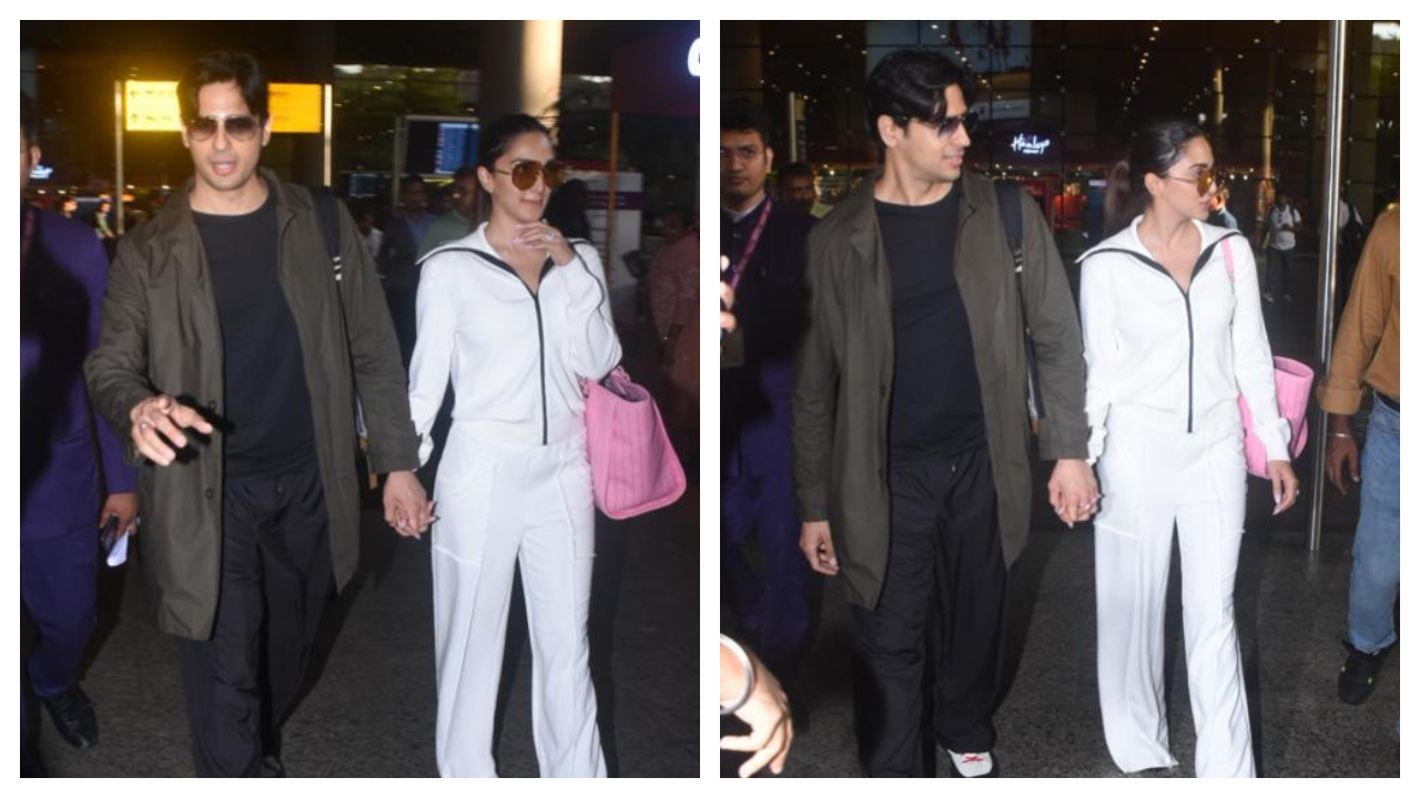 Kiara Advani và Siddharth Malhotra được phát hiện tại sân bay. 