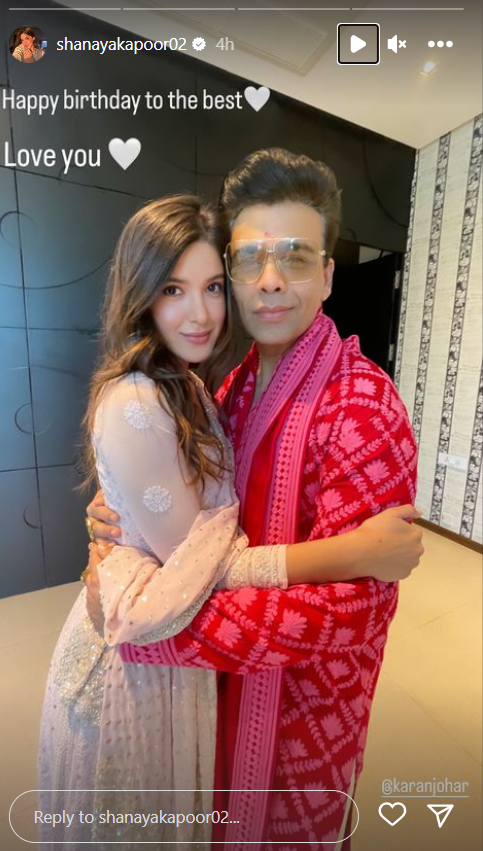 Câu chuyện trên Instagram của Shanaya Kapoor