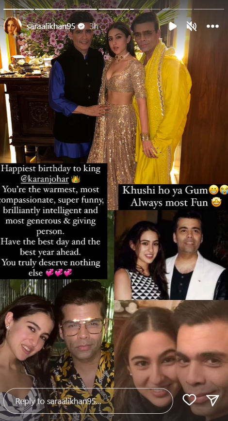Câu chuyện trên Instagram của Sara Ali Khan