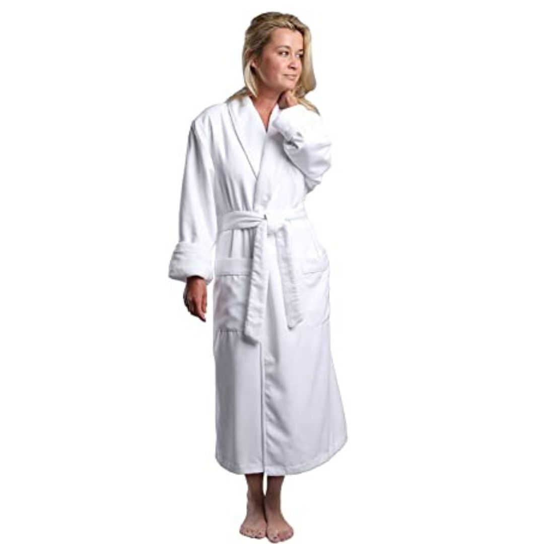 MONARCH Plush Lined Microfiber Bathrobe MONARCH Plush Lined Microfiber Bathrobe