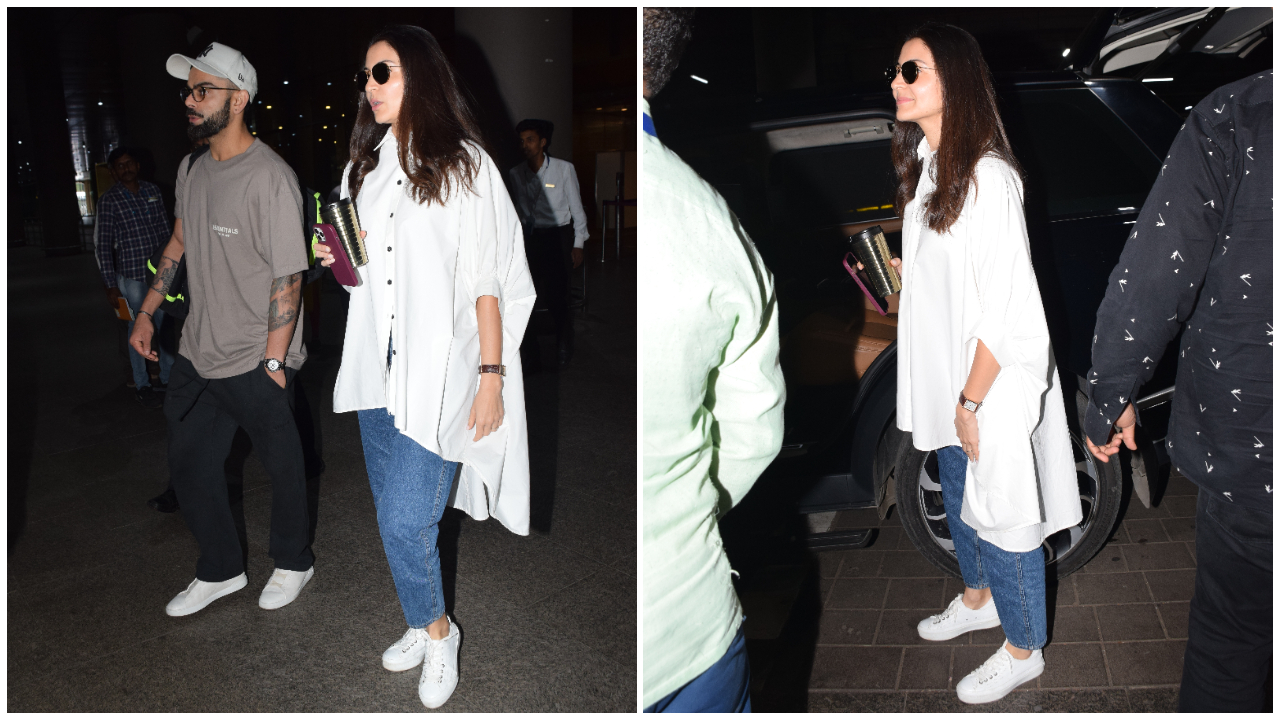 Anushka Sharma looks uber cool in a comfortable and affordable Whim shirt perfect for Summer; Know its price 