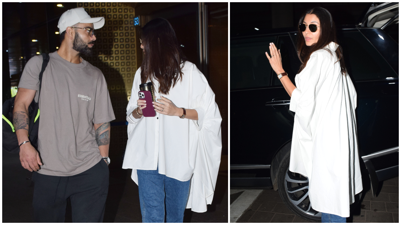 Anushka Sharma looks uber cool in a comfortable and affordable Whim shirt perfect for Summer; Know its price 