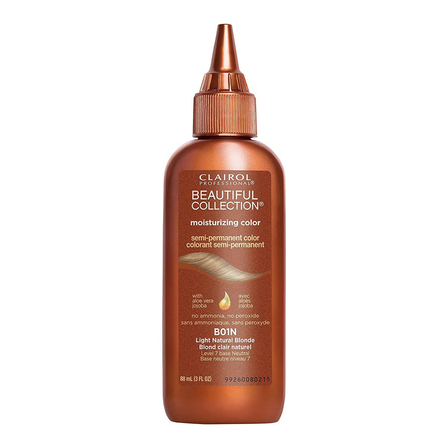 Clairol Professional Beautiful Collection Moisturizing Semi-Permanent Hair Color - 1N Light Natural Blonde