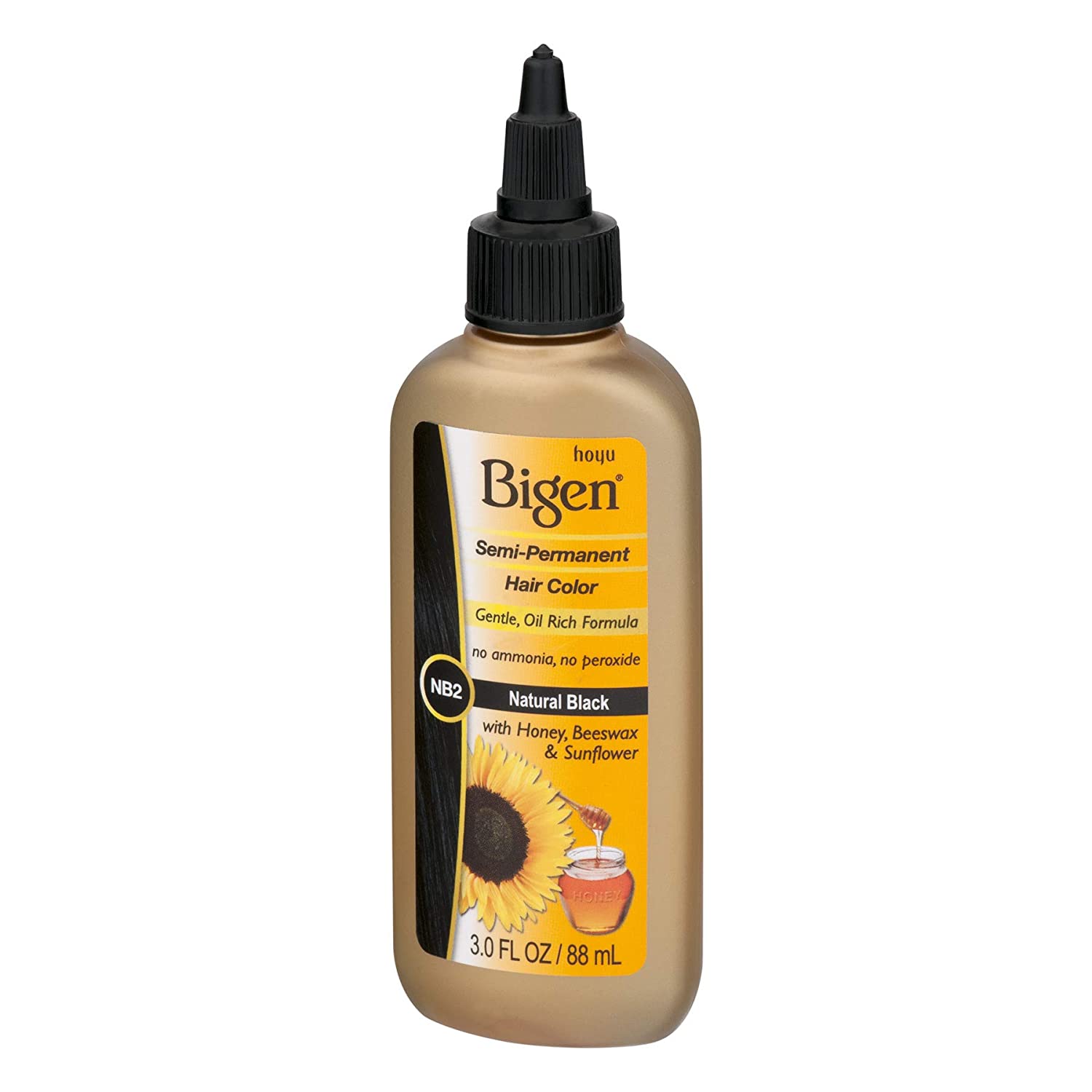 Bigen Semi Permanent Hair Color - Natural Black