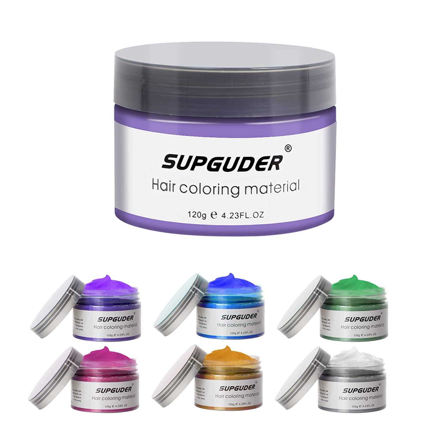 Lucky One Supguder Hair Coloring Material - 6IN1