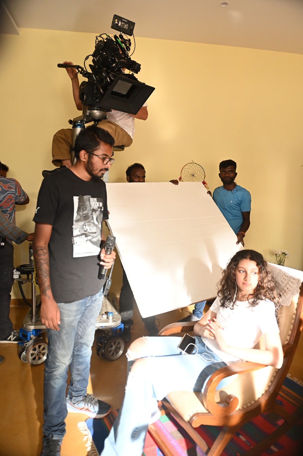 Buổi chụp hình quảng cáo của Sitara, con gái của Mahesh Babu 