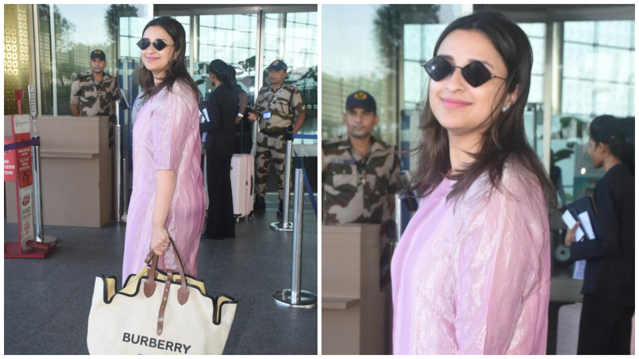 Parineeti Chopra đã chọn chiếc túi Burberry trị giá 1 Rs Lakh để có vẻ ngoài tuyệt vời ở sân bay