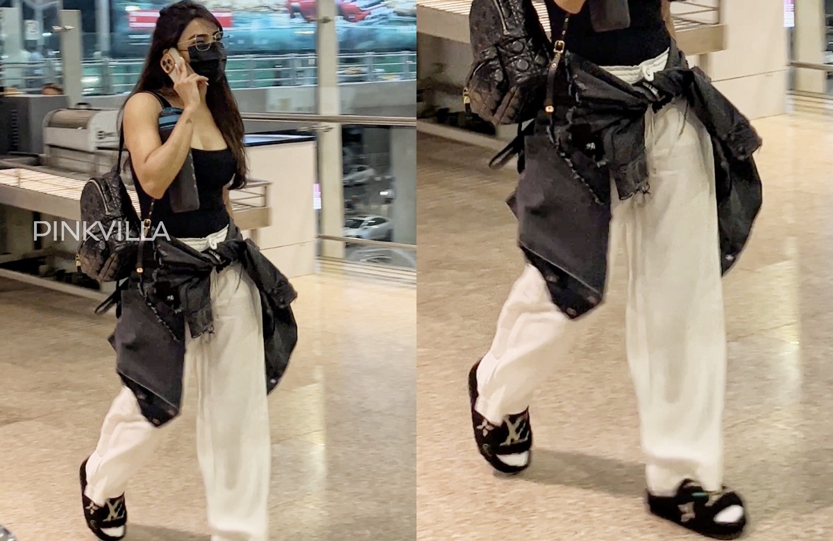 Samantha vỗ tay tại sân bay Hyderabad