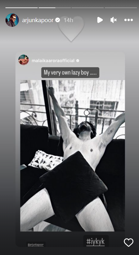 Câu chuyện trên Instagram của Arjun Kapoor