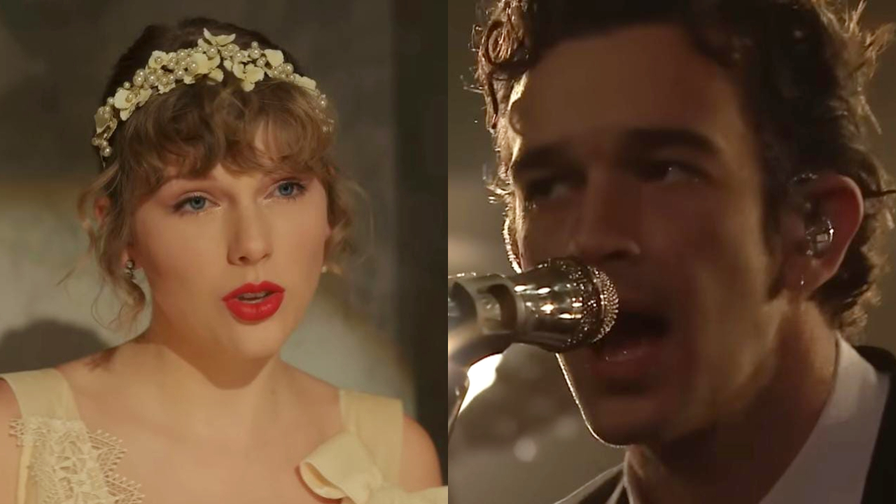 Taylor Swift, Matty Healy (Ảnh: Taylor Swift/ The Tonight Show Starring Jimmy Fallon YouTube) 