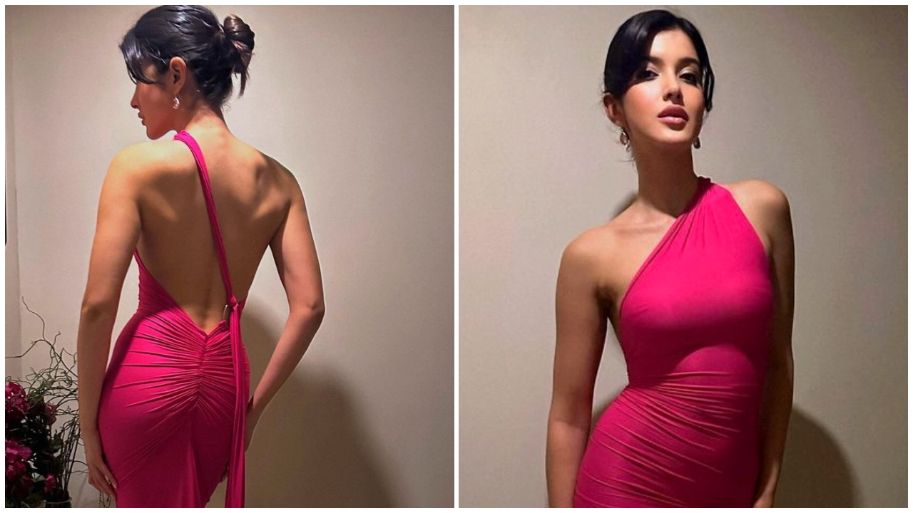 Shanaya Kapoor's 'Barbie' chic look in Mélani The Label’s one-shoulder gown is peak prettiness; Know its cost 