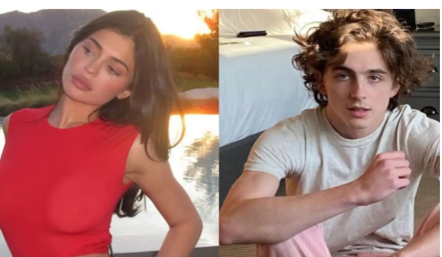 Kylie Jenner và Timothée Chalamet