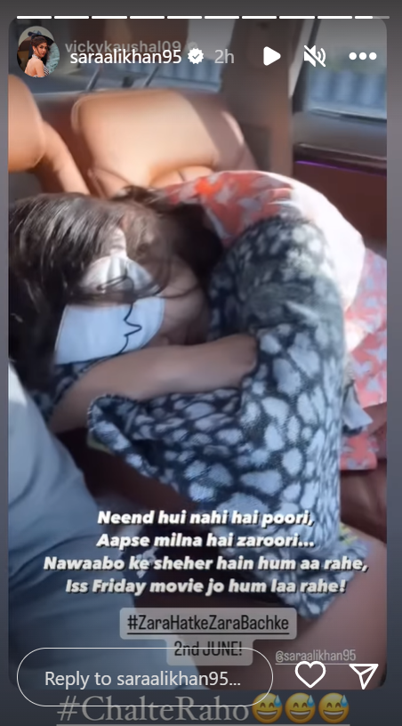 Câu chuyện trên Instagram của Sara Ali Khan