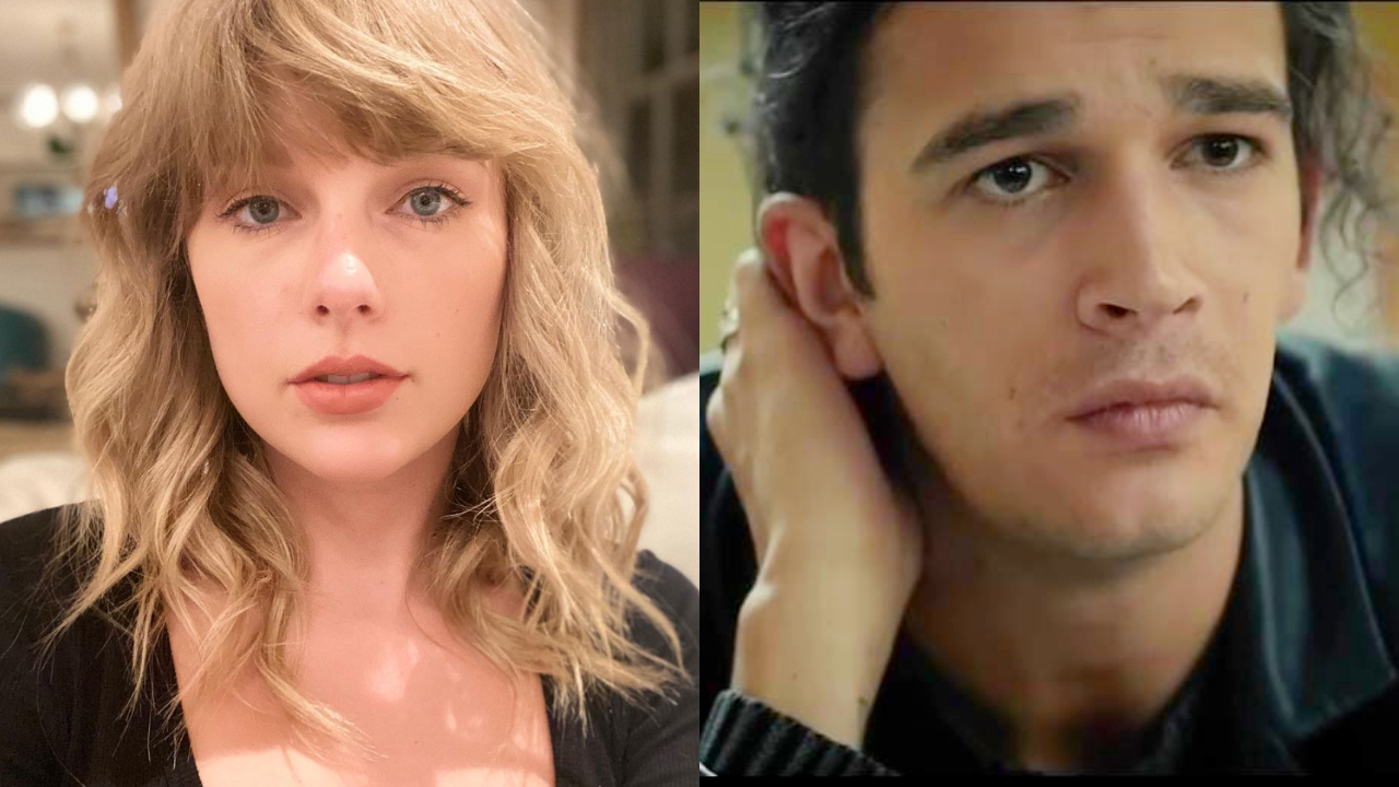 Taylor Swift, Matty Healy (Ảnh: Taylor Swift Instagram, YouTube 1975) 