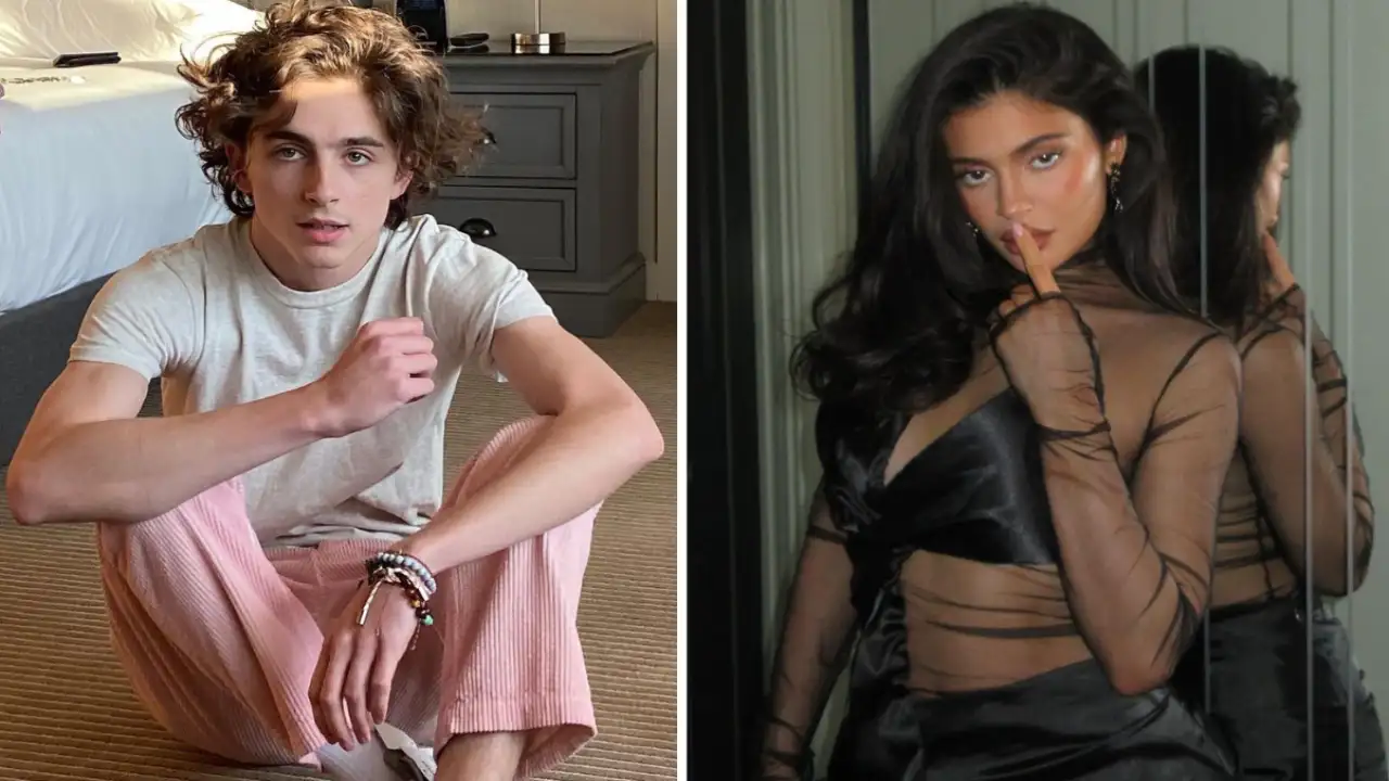 Timothée Chalamet và Kylie Jenner