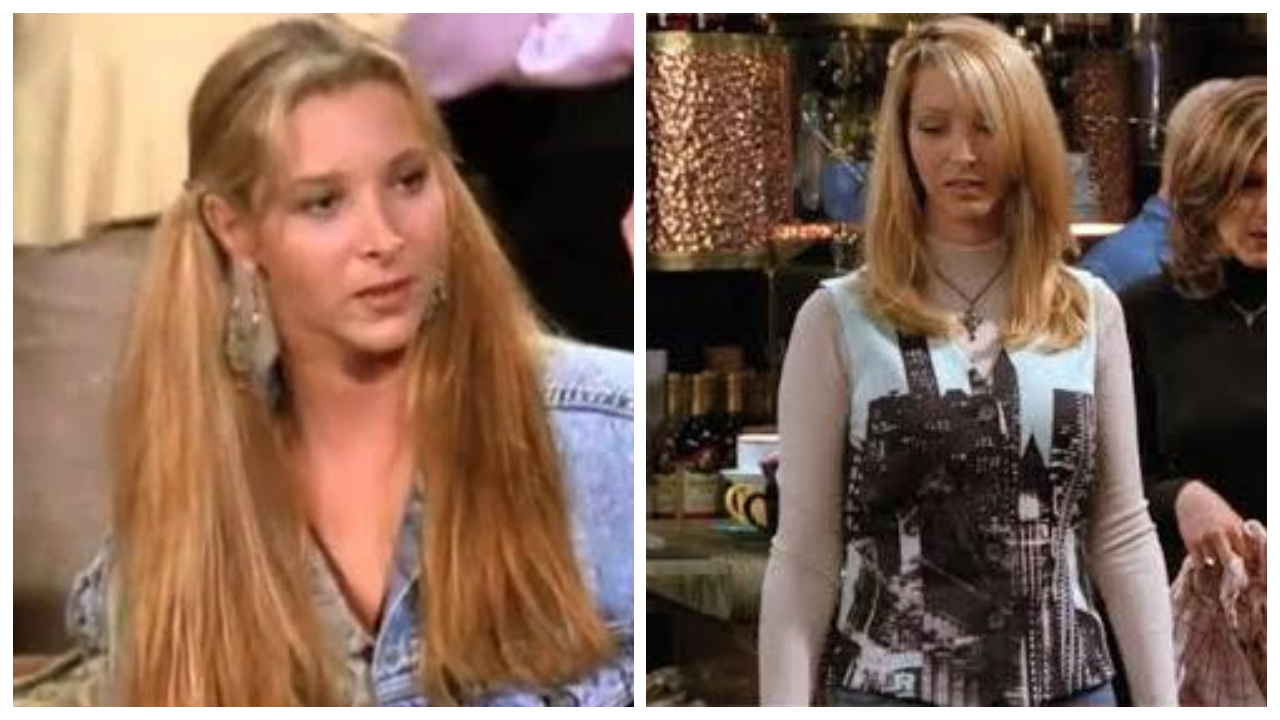 chiếc váy thời trang phía trước được Lisa Kudrow mặc trên FRIENDS