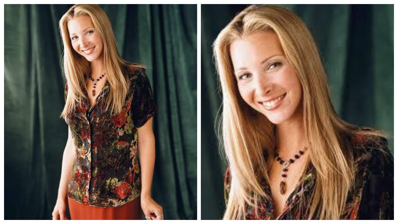 chiếc váy thời trang phía trước được Lisa Kudrow mặc trên FRIENDS