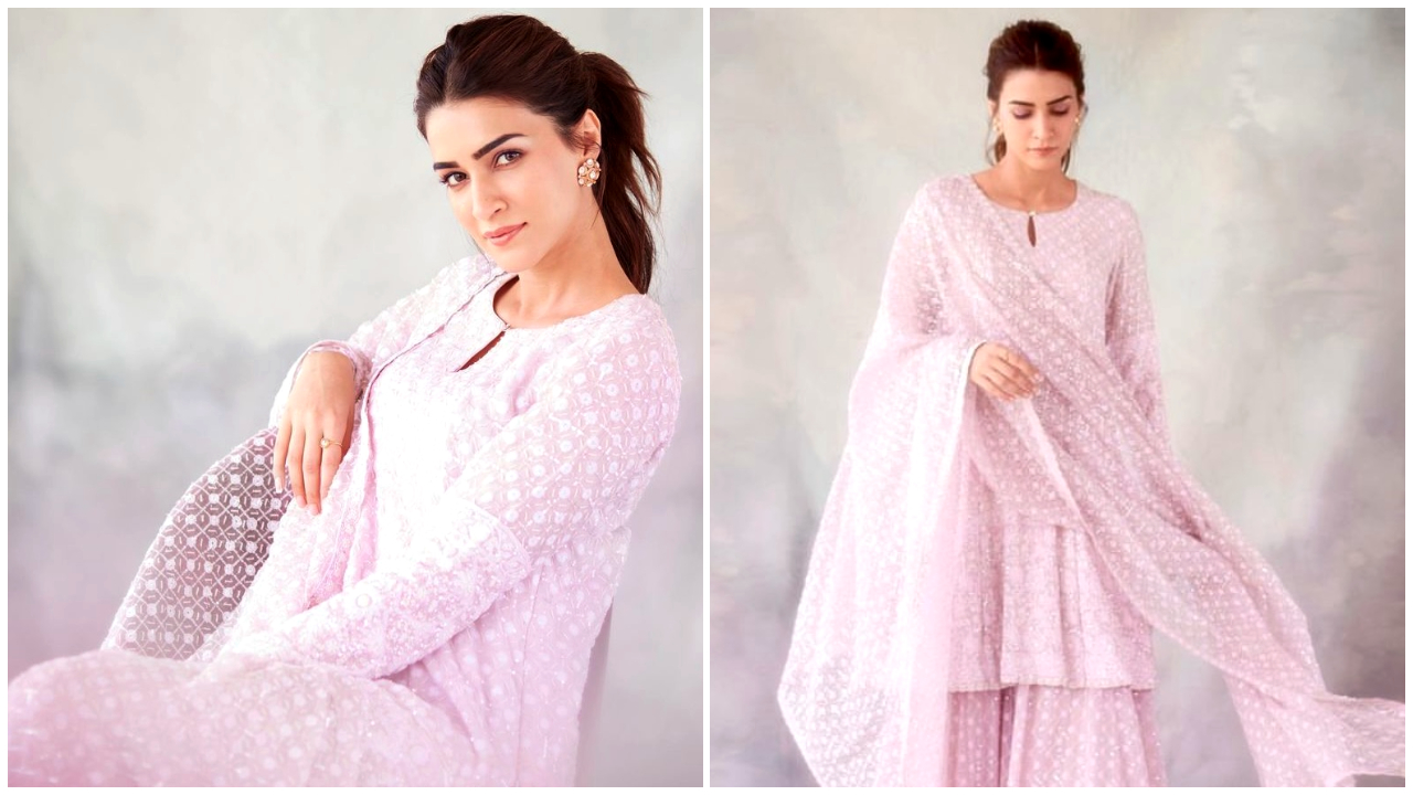 Bộ Anjul Bhandari sharara của Kriti Sanon chỉ cho bạn cách cạnh tranh với desi chic trong Mùa hè 